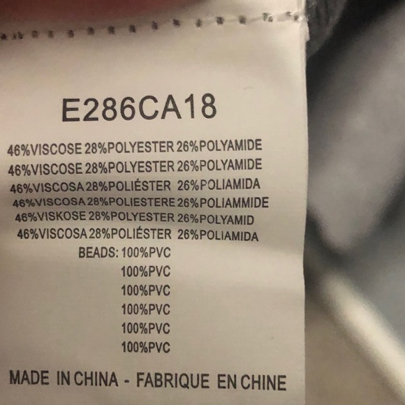 Molly Bracken Gray sweater with Lips S/M - Picture 9 of 9